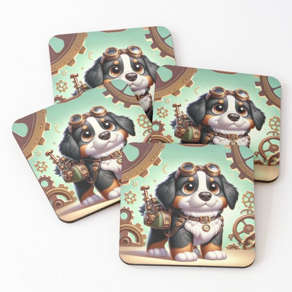 Item preview, Steampunk Bernese Mountain Dog designed and sold by Sillytoe.
