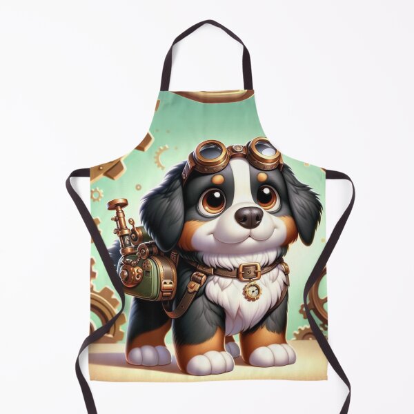 Item preview, Steampunk Bernese Mountain Dog designed and sold by Sillytoe.