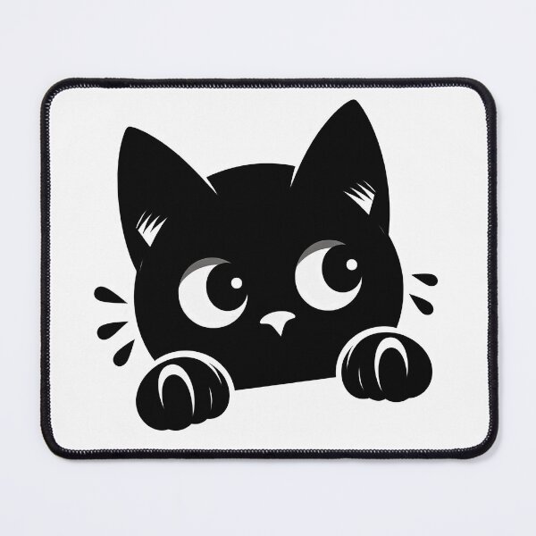 Item preview, Black Cat Peeking 13 designed and sold by Magnuna.