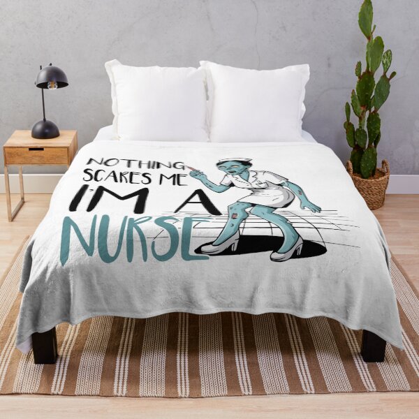 Item preview, Nothing Scare Me I'm A Nurse , Nurse Halloween , Fall Gift, Halloween Nurse , Nurse , Funny Nurse Tee designed and sold by ArtByKatti.