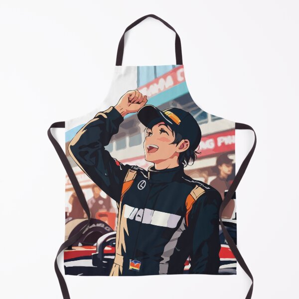 Item preview, Triumphant Formula One Driver Sticker & T-Shirt Design – Trophy Celebration with Bold Logo designed and sold by CAR LIFESTYLE MAG.