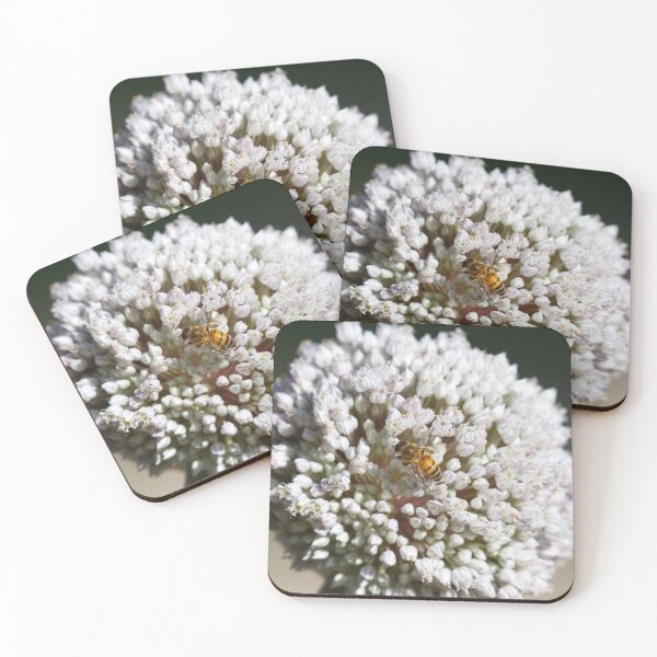 Item preview, Bee on Onion Flower designed and sold by HematiteDesign.