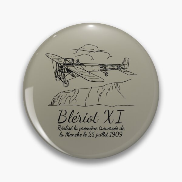 Item preview, Bleriot XI French Pioneering Plane Flying Clouds designed and sold by MilitaryMart.
