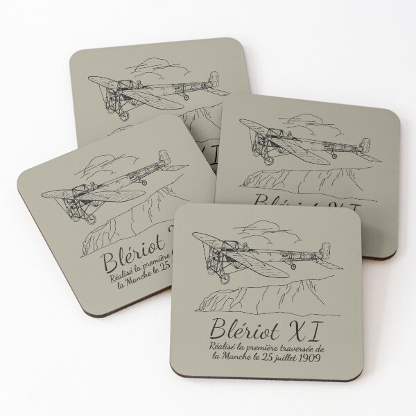 Item preview, Bleriot XI French Pioneering Plane Flying Clouds designed and sold by MilitaryMart.