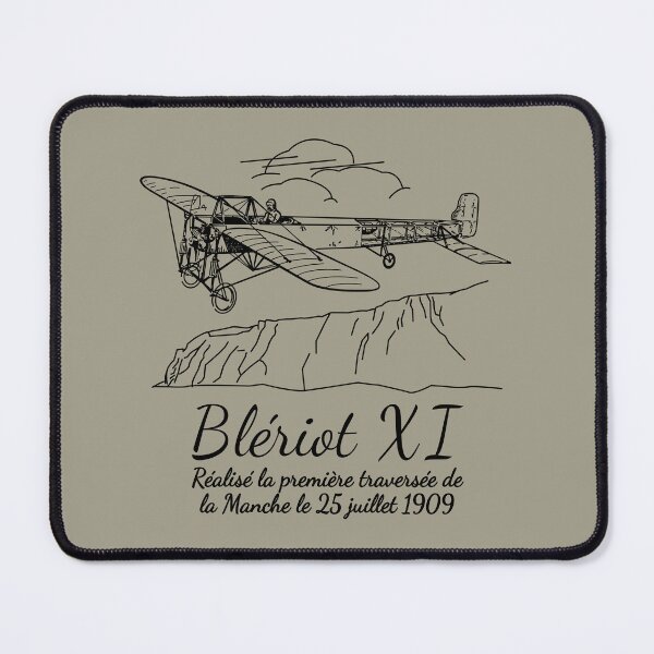 Item preview, Bleriot XI French Pioneering Plane Flying Clouds designed and sold by MilitaryMart.