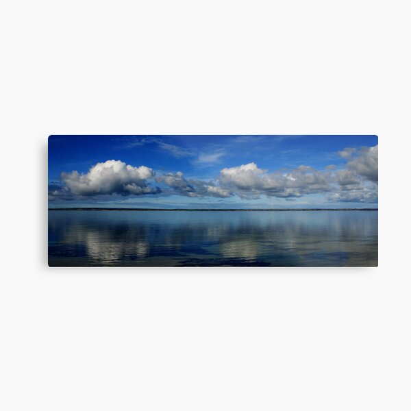 Lines across the Horizon Metal Print