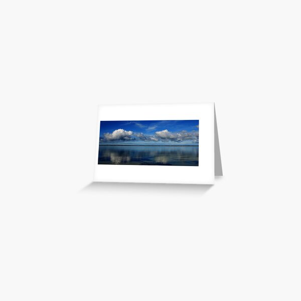Lines across the Horizon Greeting Card