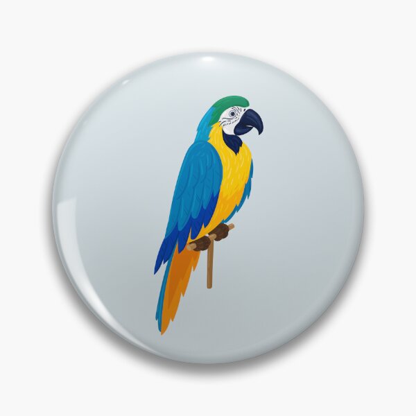 Item preview, Colorful Parrot - Nature Art Work designed and sold by bestartfusion.