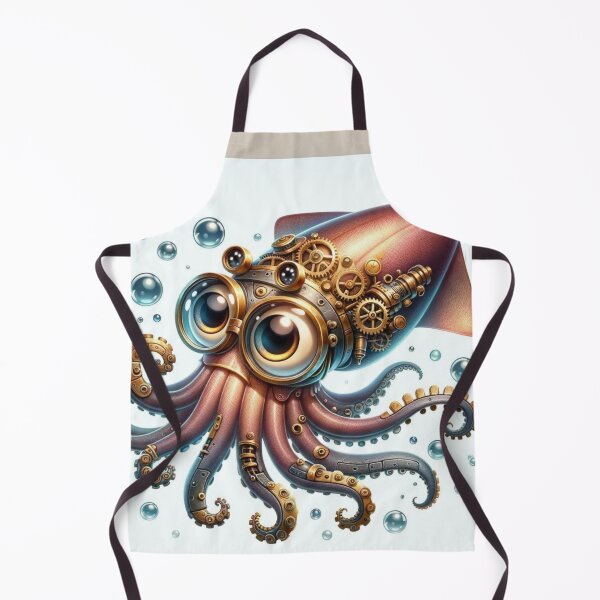 Item preview, Steampunk Bigfin Reef Squid designed and sold by Sillytoe.
