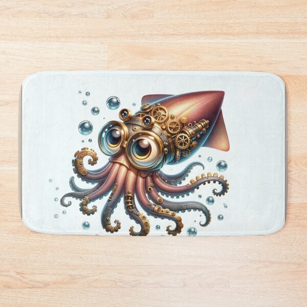 Item preview, Steampunk Bigfin Reef Squid designed and sold by Sillytoe.