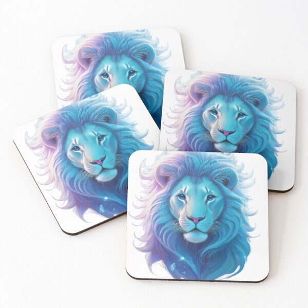 Item preview, Wise Blue Lion  designed and sold by SZAgg.