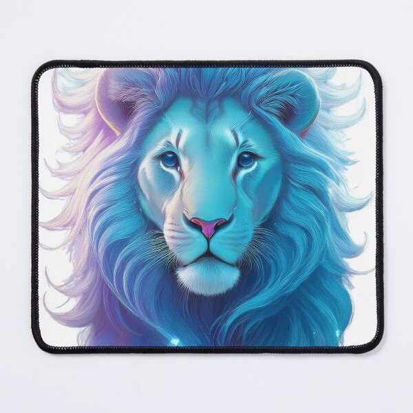 Item preview, Wise Blue Lion  designed and sold by SZAgg.