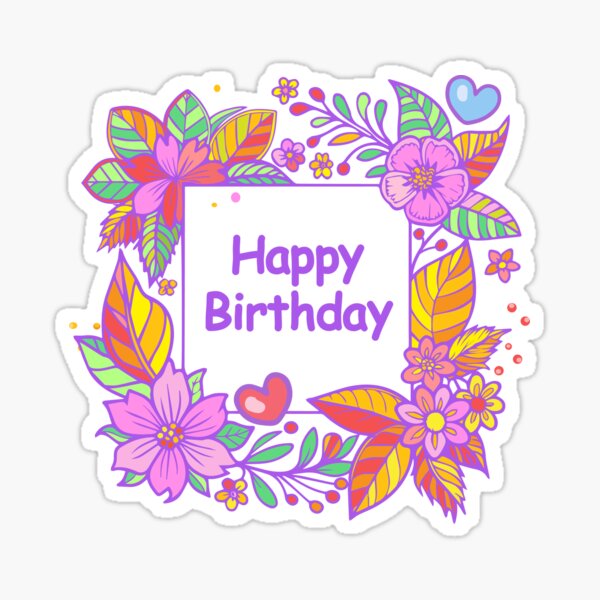 Aperçu de l'œuvre Joyeux anniversaire, bonjour les vacances d'automne, jolie couronne de fleurs de Thanksgiving, design de dessin animé de feuilles d'art d'automne confortable créée et vendue par sofiartmedia.