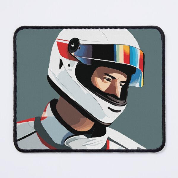 Item preview, Intense Formula One Driver Sticker & T-Shirt Design – Dynamic Racing Logo with High-Speed Focus designed and sold by CAR LIFESTYLE  MAG.