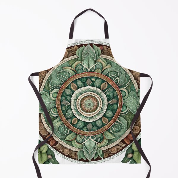 Item preview, Magical Forest and Mushroom Mandala designed and sold by MandalasShops.