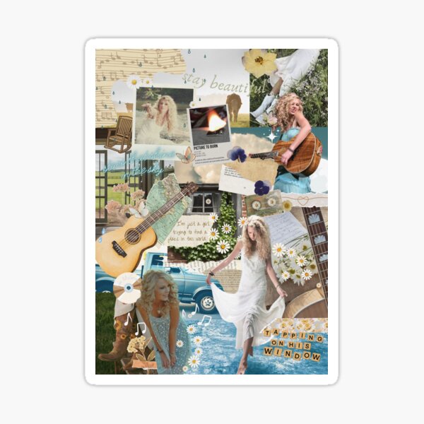 Item preview, Taylor Swift Debut Album Collage designed and sold by shellbebeck.