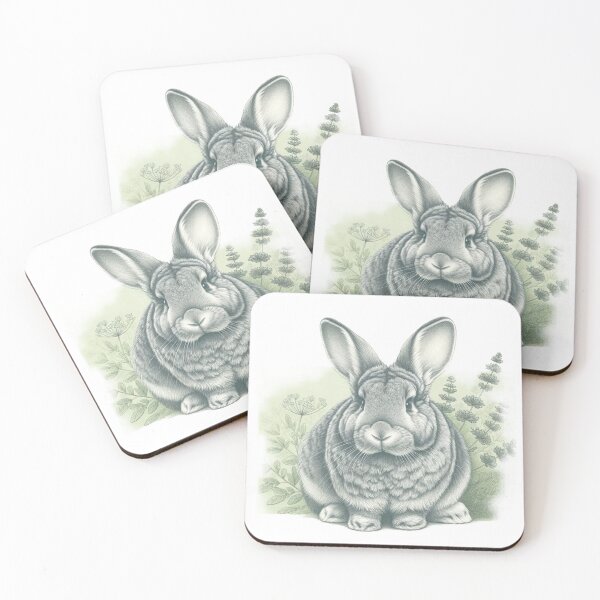 Item preview, Grey Chinchilla Bunny designed and sold by Atelier-Selene.