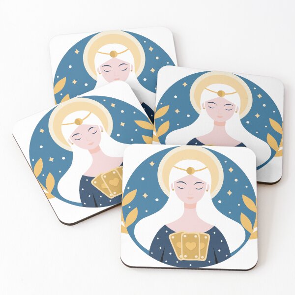 Item preview, Fortune Teller with Tarot Cards designed and sold by natalielaf.