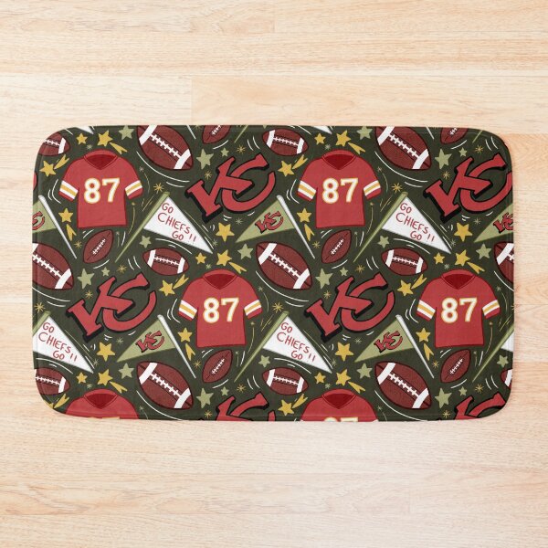 Item preview, Travis kelce chiefs pattern (khaki green) designed and sold by SnugbugStudios.