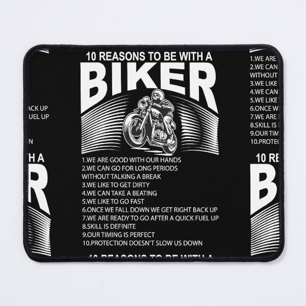 Item preview, 10 Reasons to Be with a Biker designed and sold by ArtComixHaven.