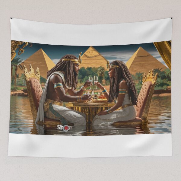 Item preview, Kemetic Couple designed and sold by sharriplaza.