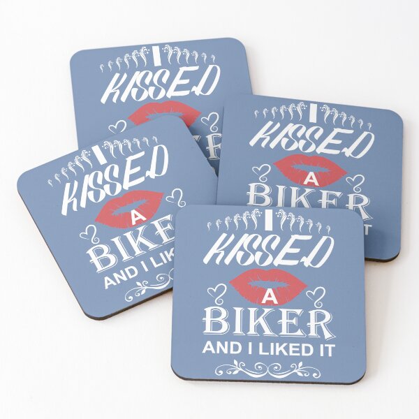 Item preview, I Kissed a Biker and I Liked It designed and sold by ArtComixHaven.