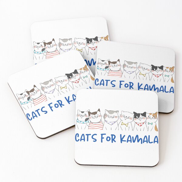Item preview, Cats for Kamala - Minimalist Cat Lover Design Supporting Kamala Harris designed and sold by Tee Nook.