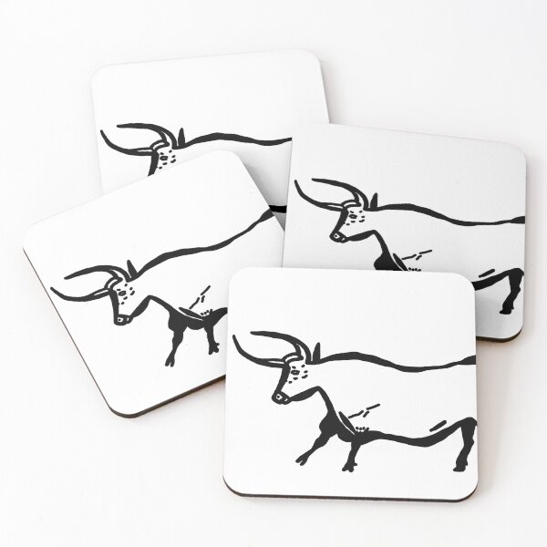 Item preview, Lascaux Cow  designed and sold by Ward Workshop Art.