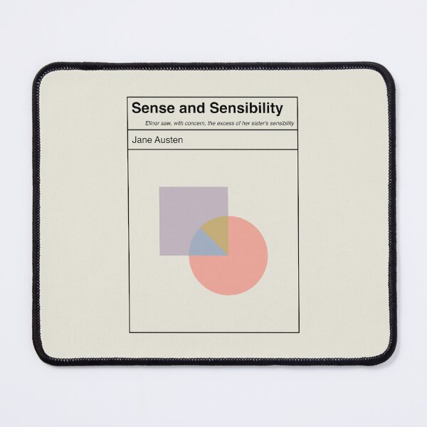 Item preview, Sense and Sensibility Jane Austen Minimalist Art designed and sold by kakarikihill.