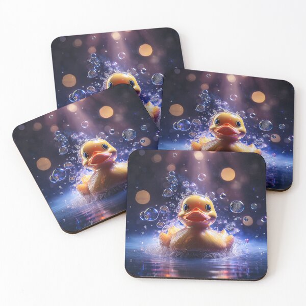 Item preview, Rubber duck in bubbles designed and sold by BAR DEC.