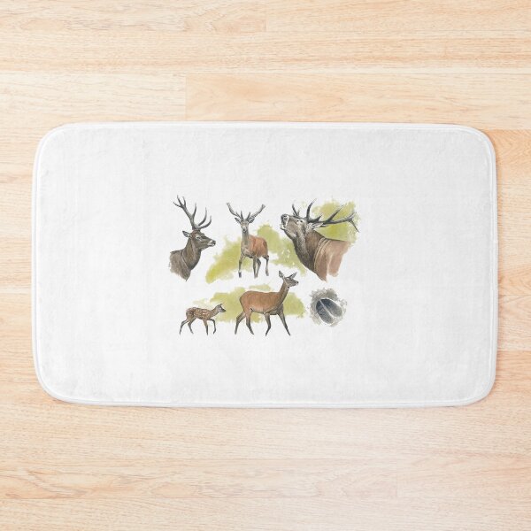 Item preview, Red Deer (Cervus elaphus)  Wildlife art  designed and sold by AzalaiBubbles.