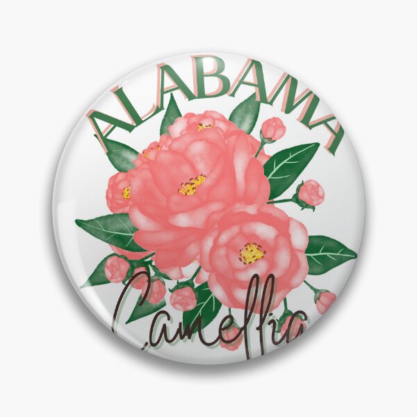 Artikelvorschau, Alabama State Kamelienblume Klassisches T-Shirt Sticker entworfen und verkauft von ThinkNature!.