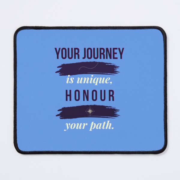Item preview, Your journey is unique; honour your path designed and sold by Art With Impact – Statement Art & Apparel for Deep Thinkers.