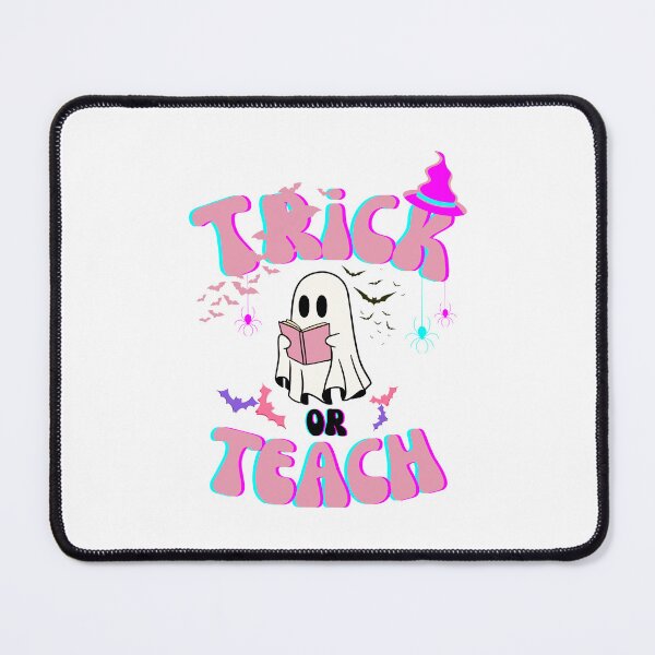 Item preview, Book loving ghost. Trick or teach. pink ghost designed and sold by FreeSoulLab.