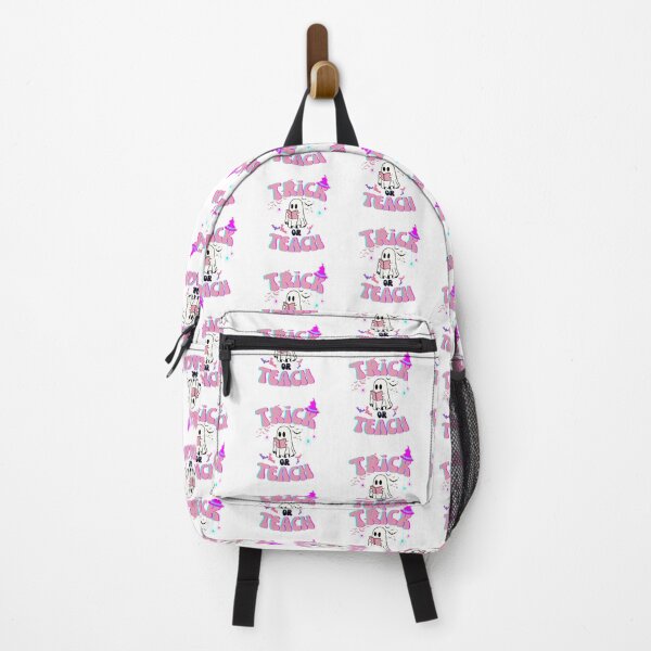 Item preview, Book loving ghost. Trick or teach. pink ghost designed and sold by FreeSoulLab.