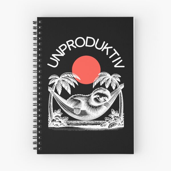 Item preview, Unproductively cool sloth design designed and sold by ReneMM.