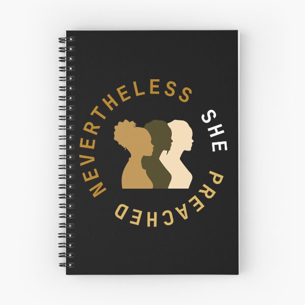 Item preview, NEVERTHELESS SHE PREACHED designed and sold by RobMakesMerch.
