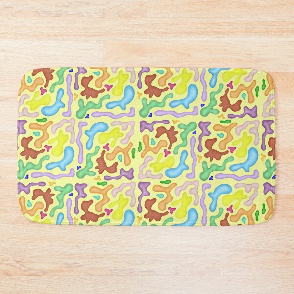 Item preview, Colorful doodles pattern designed and sold by Agapeart111.