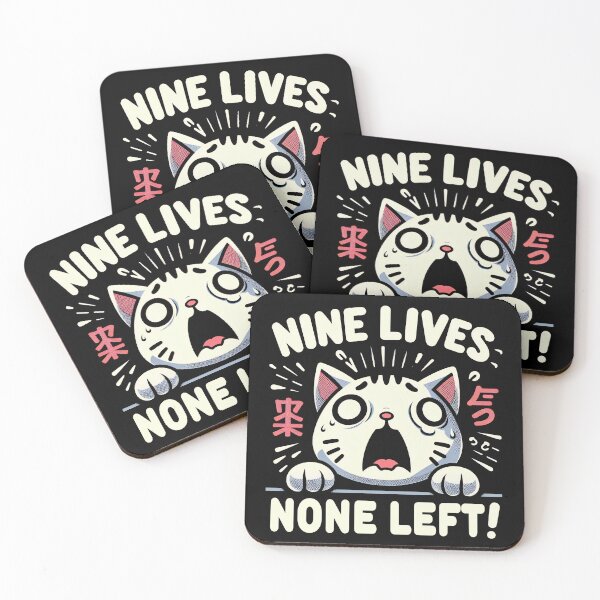 Item preview, Nine Lives None Left designed and sold by RafaelLima7.