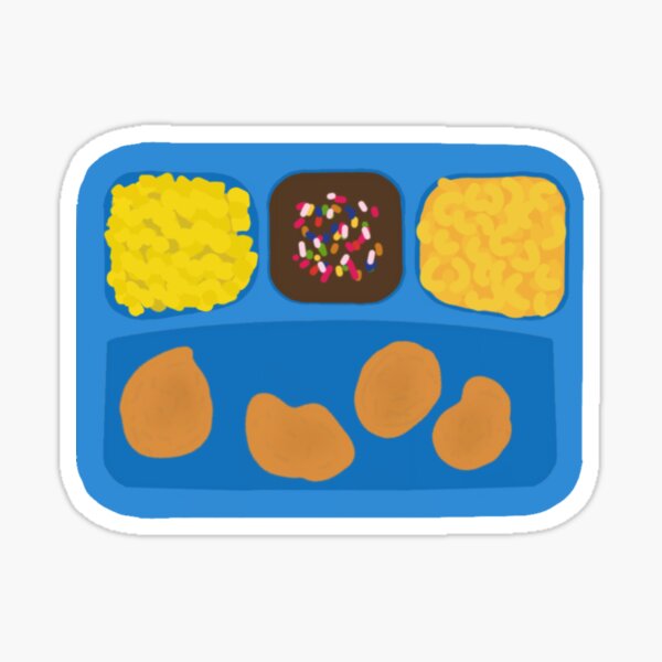 Aperçu de l'œuvre Dîner congelé de nuggets de poulet pour enfants créée et vendue par DoughertyPrints.
