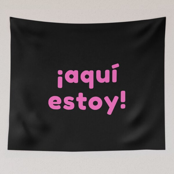 Item preview, ¡aquí estoy! Pink designed and sold by SyTcreations.