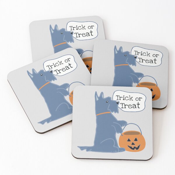 Item preview, Scottie Trick or treat designed and sold by Janpaints22.