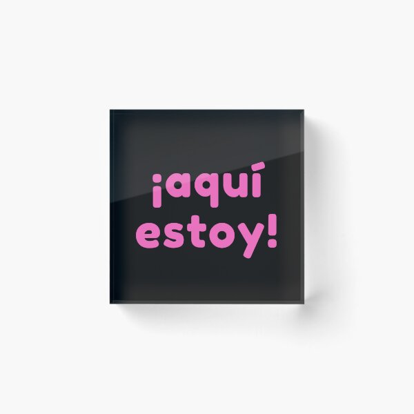 Item preview, ¡aquí estoy! Pink designed and sold by SyTcreations.