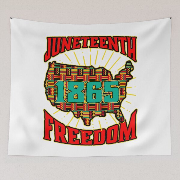 Item preview, Juneteenth Day Freedom 1865 Pan African Pattern Colors designed and sold by funnytshirtemp.