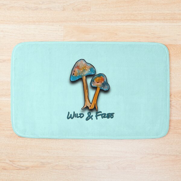 Item preview, Wild and free mushroom fungi design  designed and sold by Alicia Perrelli.
