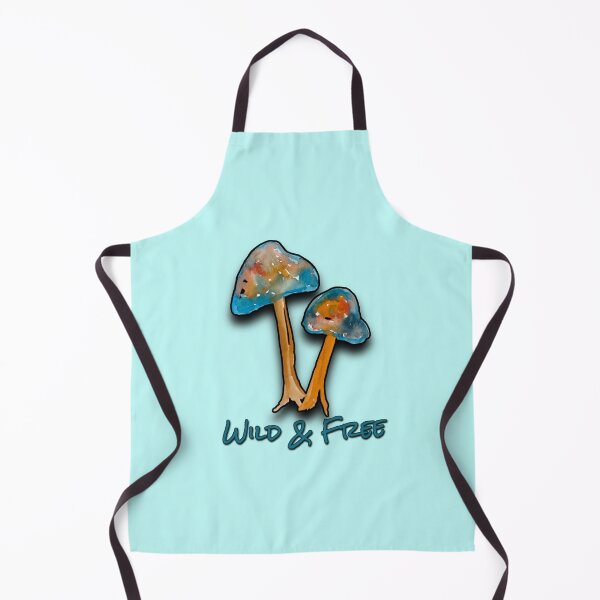 Item preview, Wild and free mushroom fungi design  designed and sold by Alicia Perrelli.