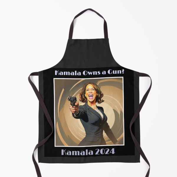 Item preview, Kamala owns a gun? designed and sold by Sanctum Icons.