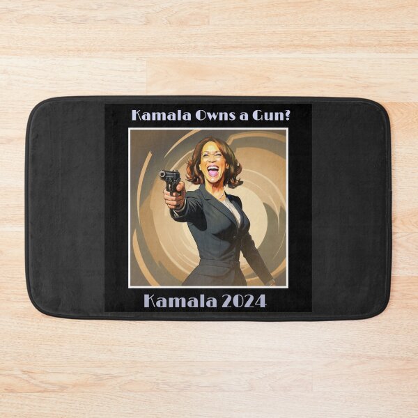 Item preview, Kamala owns a gun? designed and sold by Sanctum Icons.