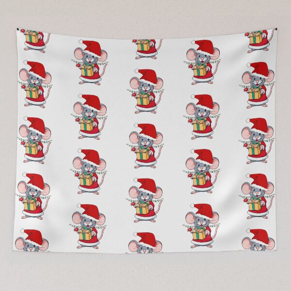 Item preview, Christmas Mouse funny Design  designed and sold by Modern-Tropical.