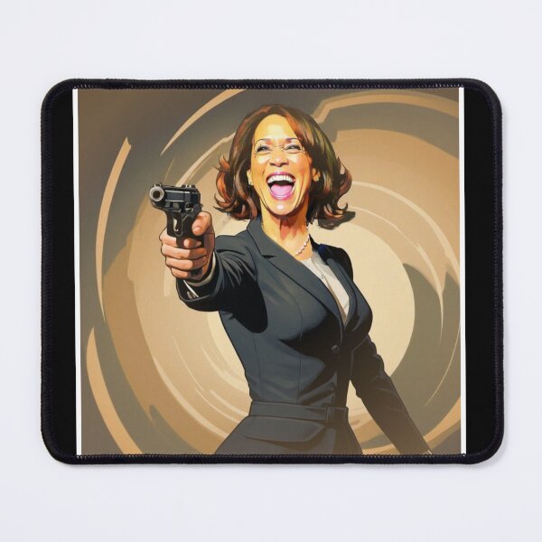 Item preview, Kamala owns a gun? designed and sold by Sanctum Icons.
